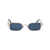 MATSUDA Matsuda Sunglasses PALLADIUM WHITE BRUSHED SILVER BLUE GREY