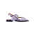 Ganni Ganni Metallic Feminine Buckle Ballerinas PINK LAVANDER