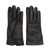 Saint Laurent Saint Laurent Leather Gloves Black