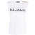 Balmain Balmain Printed Tank Top Clothing WHITE