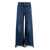 Chloe Chloé Cropped Wide-Leg Jeans Navy