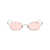 MATSUDA Matsuda Sunglasses BRUSHED SILVER CAFE PINK