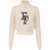 Elisabetta Franchi Elisabetta Franchi White Ribbed Wool Turtleneck Sweater WHITE