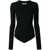 Maison Margiela Maison Margiela Round-Neck Jersey Bodysuit Black