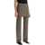 PALOMA WOOL Lander Pants With Overlapping Skirt Overlay BROWN