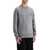 Dolce & Gabbana "Round Neck Pullover With Dg GRIGIO CHIARO 5