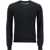 Dolce & Gabbana Cashmere Sweater With Dg Embroidery NERO