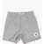 Converse All Star Chuck Taylor Ribbed Shorts With Scalloped Hem Gray