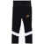 Nike Contrasting Bands Logo Printed Leggings Black