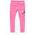 Nike Air Jordan Contarsting Logo Print Solid Color Leggings Pink