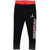 Nike Air Jordan Cotton Stretch Leggings With Side Printed Black