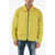 Diesel Red Tag Double Layered Utility Unisex Jacket With Zip Closur Yellow