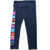 Nike Logo Printed Dri-Fit Leggings Blue