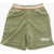 Converse All Star Perforated Fabric Shorts With 2 Pockets Green