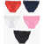 Converse Set Of 5 Stretch Cotton Briefs With Logoed Elastic Band Multicolor