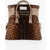 Maison Margiela Mm11 Animal Patterned Ponyskin 5Ac Handbag Brown