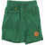 Nike Air Jordan Solid Color Terry Cotton Shorts With 3 Pockets Green