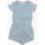 Polo Ralph Lauren Kids Ribbed Shorts And Bodysuit Set Blue