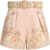 ZIMMERMANN Acacia Tuck Shorts CREAM/PINK MULTI