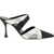 Manolo Blahnik Oyounak Pumps BLCK/MGRY