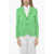 Harris Wharf London Unlined Jersey Blazer With Patch Pockets Green