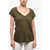 James Perse Light Cotton Wrinkled Effect T-Shirt Green