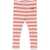 Bobo Choses Maroon Stripes Leggings MULTICOLOUR