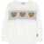 Moschino Teddy Bears Crew Neck Pullover WHITE