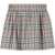 Burberry Kelsey Check Skirt GREY