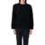 Valentino Garavani Valentino Garavani Embroidered Wool Sweater Black