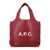 A.P.C. A.P.C. Ninon Tote Bag VINO