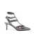 Valentino Garavani Valentino Garavani Rockstud Laminated Leather Pumps GREY