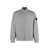 Stone Island Stone Island Full Zip Cotton Hoodie GREY