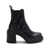 Fendi Fendi Domino Leather Boots Black