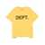 GALLERY DEPT. Gallery Dept. T-Shirts YELLOW