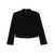 EA7 Ea7 Emporio Armani Crepe Short Jacket Black