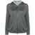 Brunello Cucinelli Brunello Cucinelli Cotton And Silk Blend Hooded Zipped Cardigan GREY