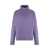 SPORTY & RICH Sporty & Rich Wool Turtleneck Sweater Purple