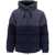 Moncler Short Andres Down Jacket NAVY