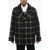 Maison Margiela Double-Brest Pendleton Coat With Tartan Motif Multicolor