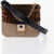 Maison Margiela Rafia Effect Bag With Ponyfur Detail Brown