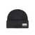 Ganni GANNI DARK GREY RIBBED BEANIE Grey