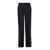 Pinko 'Laon' Black Pants With Belt Loops In Tech Fabric Woman Black