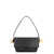 JACQUEMUS Jacquemus Le Rond Carré Leather Shoulder Bag Black