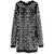 RABANNE Rabanne Short Dress With Geometric Studs Black