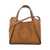 Stella McCartney Stella McCartney Logo Tote Bag Brown