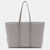 Valentino Garavani Valentino Garavani Grey Leather Totes GREY