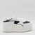 Valentino Garavani Valentino Garavani White And Black Leather Sneakers Black