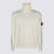 Stone Island Stone Island White Cotton Knitwear Beige