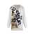 Max Mara Max Mara Formica Printed Twill Blouse WHITE